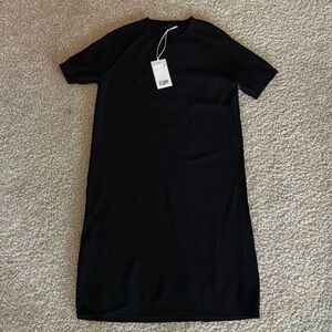 COS Black Short Sleeve Dress